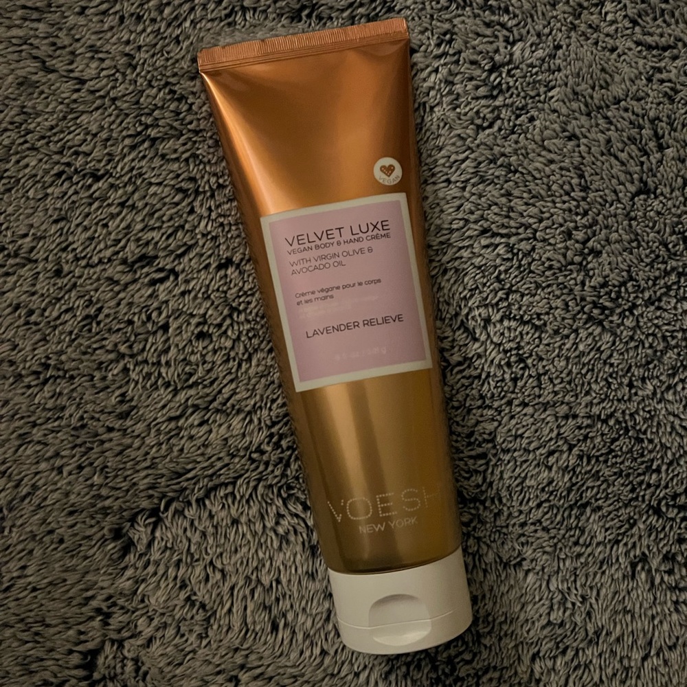 Voesh New York Velvet Luxe Vegan Body & Hand Crème w/ Virgin Olive & Avocado Oil
